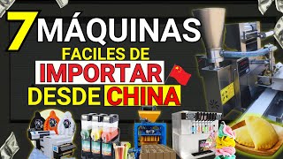 ✅Ideas de Negocio Rentables - 7 Máquinas Fáciles de Importar desde China para Emprender desde Casa 🚀