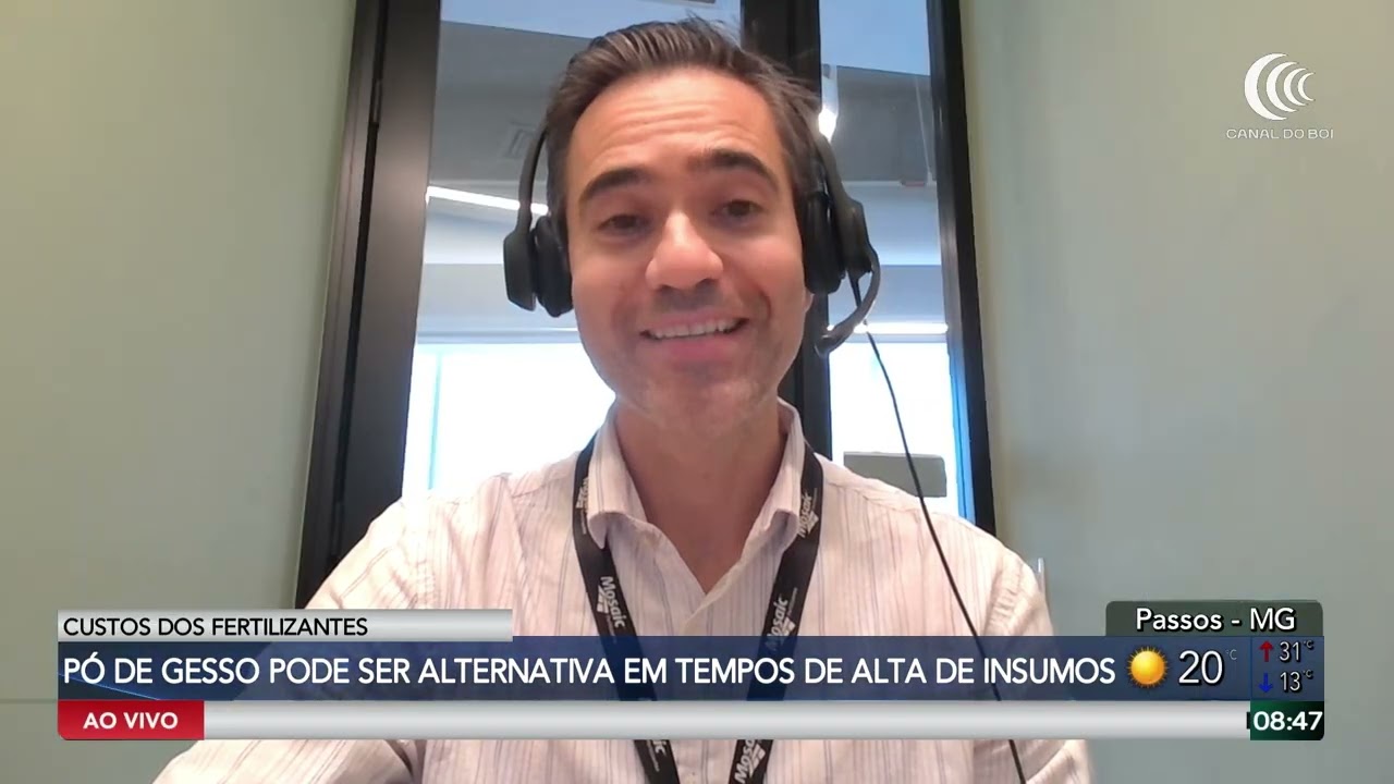 Pó de gesso pode ser alternativa em tempos de alta dos insumos