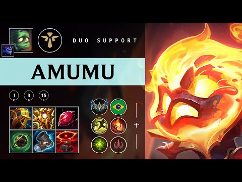 Amumu Support vs Rakan - BR Challenger Patch 25.23