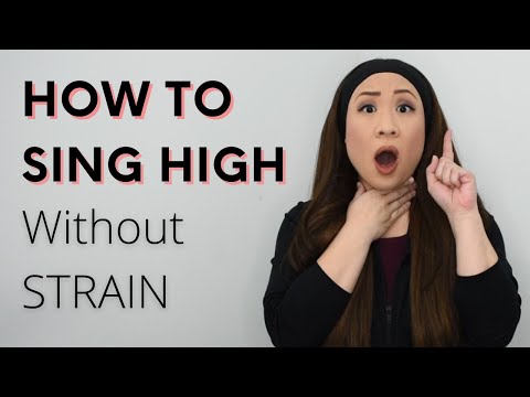 How to Sing High Notes Without Strain (Voice Lesson)