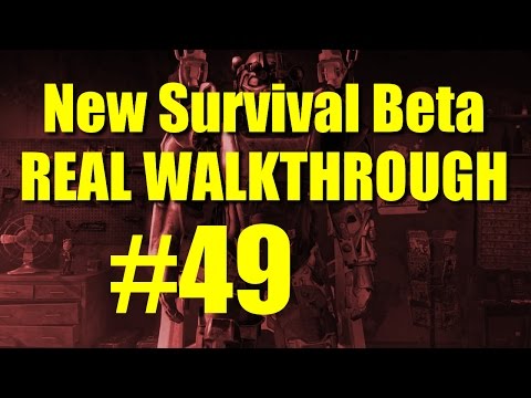 Fallout 4 Survival Beta Walkthrough Part 49 - Prepping for a Combat Run in Zone 3