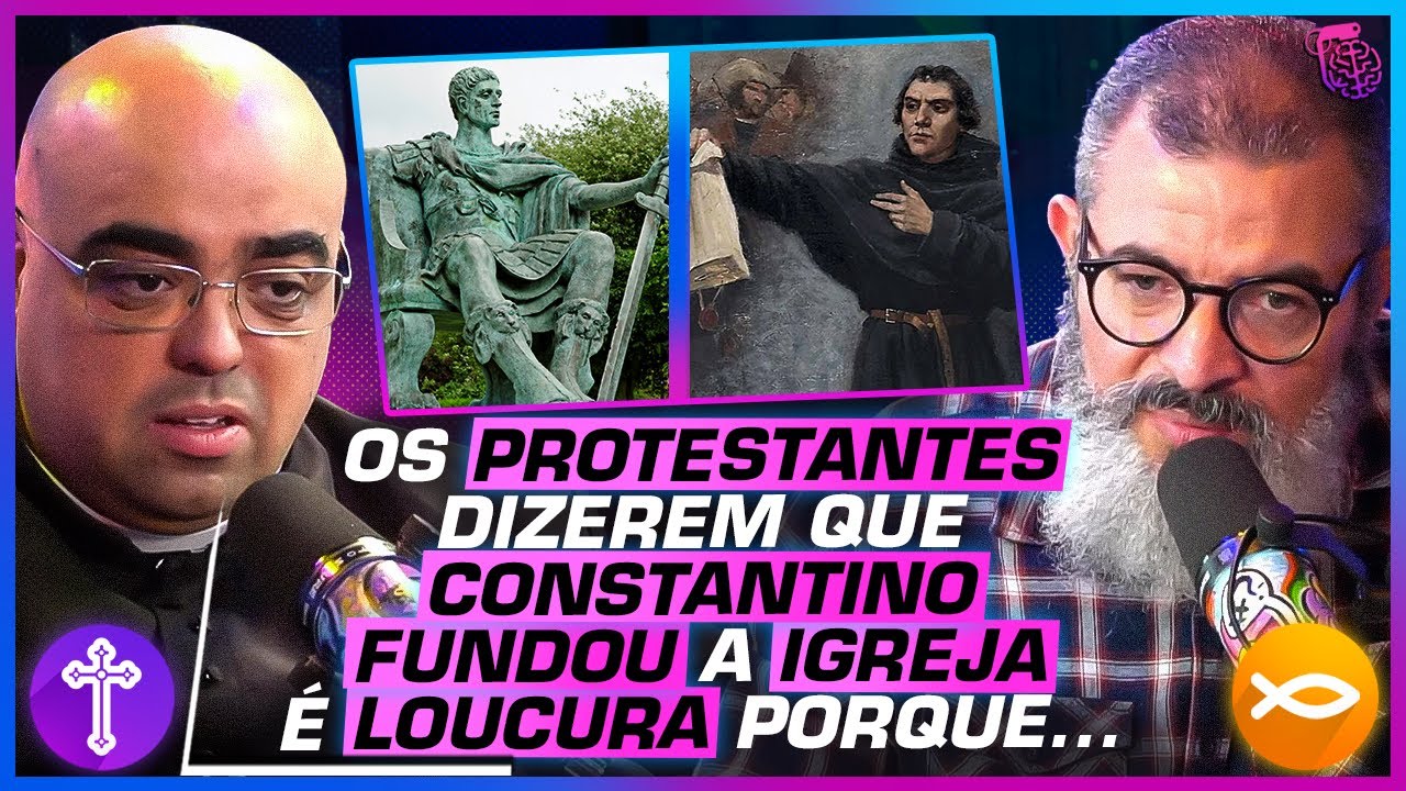 PASTOR e PADRE EXPLICAM sobre A REFORMA PROTESTANTE e ÉPOCA de CONSTANTINO!