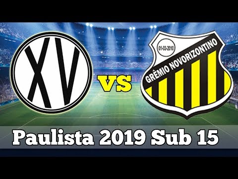 GOLS Paulista 2019 sub 15 -  XV Piracicaba x Novorizontino (24/08/2019)