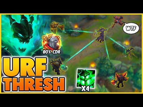 NEW Thresh MECHANIC that Nobody Has EVER Done before!! - BunnyFuFuu | League Of Legends | URF