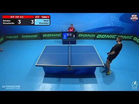 10:30 Bohdan Doroshenko  (3:0) Vitalii Khorolskyi West 1 WIN CUP 19.10.2022 | TABLE TENNIS WINCUP