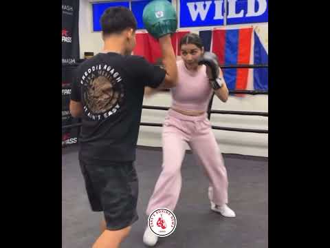 Roxy Media workout ahead of fight next month‼️