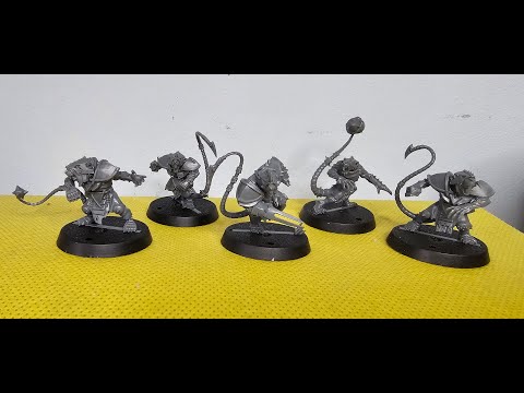 Blood Bowl Skaven Team Assembly