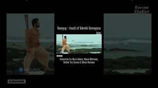 Ramyug - Insult of Valmiki Ramayana | Review Studios | #shorts #viral