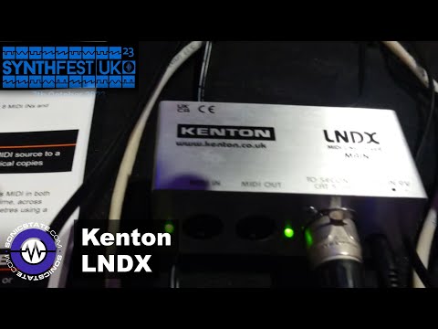 Synthfest UK 23: Kenton - LNDX Midi Line Driver