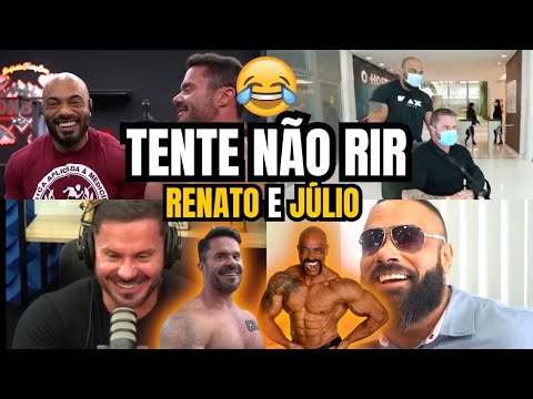 🔴TENTE NÃO RIR - OS MELHORES MOMENTOS DO RENATO CARIANI E JÚLIO BALESTRIN 🤣