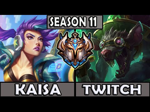 Kaisa vs Twitch ADC - NA Challenger Patch 11.7 ✅