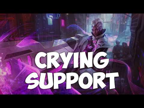 Full Senna Support Gameplay: No Help from Jungle, Toxic Aurelion Soul Mid!