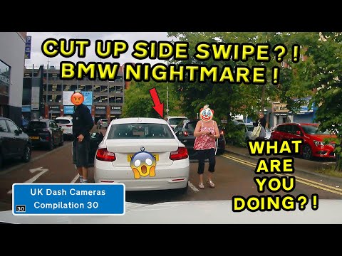 UK Dash Cameras - Compilation 30 - 2025 Bad Drivers, Crashes & Close Calls