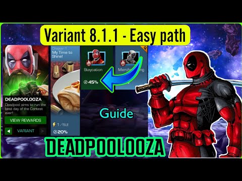 DEADPOOLOOZA : Variant 8.1.1 Easy path - Walkthrough & Guide - Itemless
