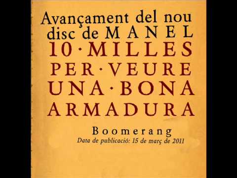 Manel - Boomerang (Àudio oficial)