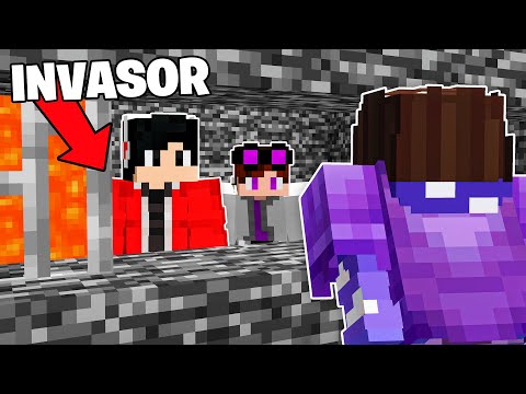 PRENDI O INVASOR NUMA PRISÃO IMPOSSÍVEL DE ESCAPAR - 70 - Minecraft Irmandade 2