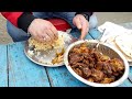 Nud Ka Desi Murga Kali Di Hatti Ka Desi Chicken Curry Chicken Curry With Rice Jammu Food Tour
