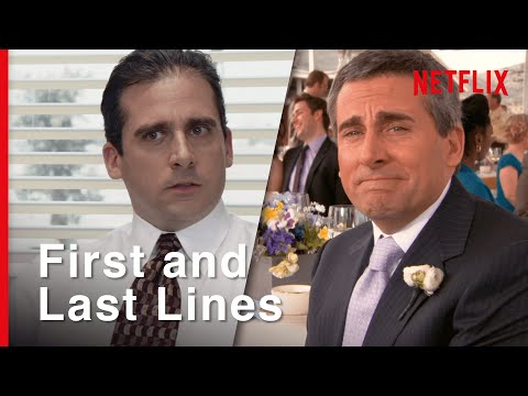 The Office (US) - The First & Last Lines Spoken By Every Major Character | Netflix
