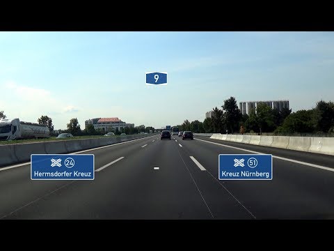 🇩🇪 A9: Hermsdorfer Kreuz - AK Nürnberg (3,5x)