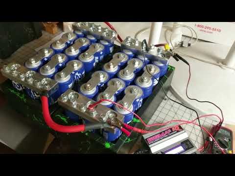 How to charge a Maxwell bcap3000 + capacity test