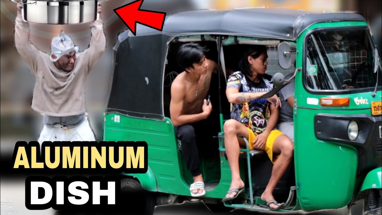 Putar video ALUMINUM DISH HIT PUBLIC PRANK | Lakas tumalon ne kuya sekarang ALUMINUM DISH HIT PUBLIC PRANK | Lakas tumalon ne kuya