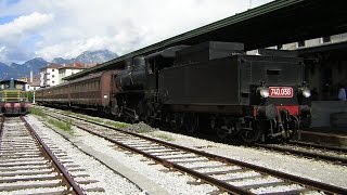 preview picture of video 'Il treno a vapore nelle Dolomiti FS GR 740.038 versione HD'