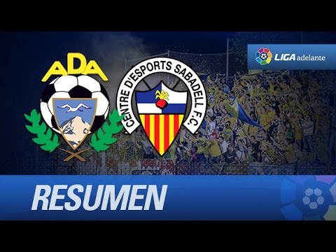 Resumen de AD Alcorcón (3-2) CE Sabadell - HD