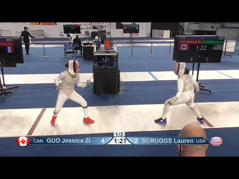 Cairo Worlds 2021 JWF - L8 - Guo CAN v Scruggs USA