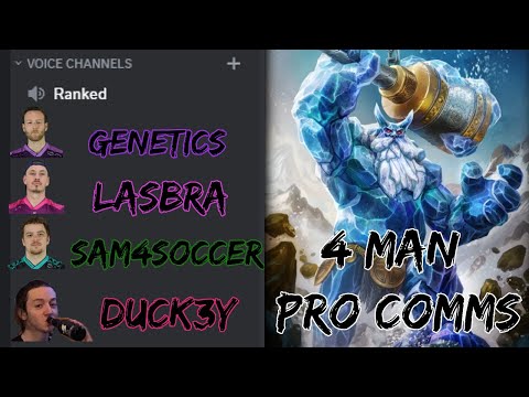 4 MAN PRO COMMS IN GM RANKED vs Panitom & Netrioid