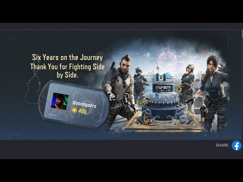 🔴 CODM | 💘💖6th ANNIVERSARY💟💝 - NEW BATTLE PASS | LEGENDARY STRIKER