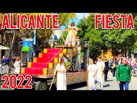 ALICANTE 🇪🇸 FIESTA COSTA BLANCA SPAIN 03.04.2022