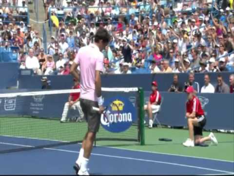 Federer vs Fish - Cincinnati 2010 Final - [Last Game]