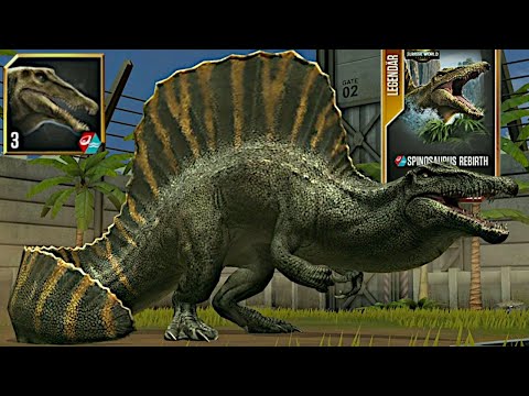 Jurassic World Das Spiel #209 - Der SPINOSAURUS REBIRTH 😱 & INDORAPTOR 3 STUFE 🔥