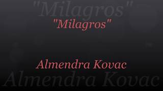 Almendra Kovac - Milagros- Kiss Lonely Good-Bye Stevie Wonder