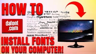 How to find and install free fonts on to your computer