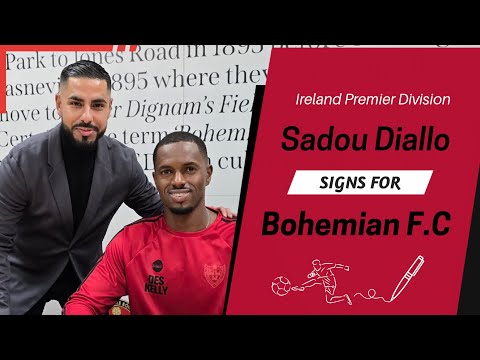 Midfielder Sadou Diallo joins Bohemian Football Club from Derry City in the Ireland Premier Division