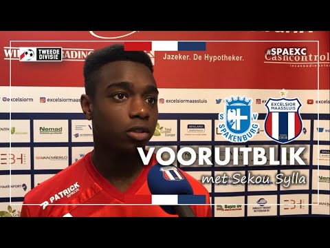 Vooruitblik op Spakenburg- Excelsior M met Sekou Sylla