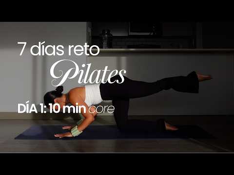DAY 1: 7-DAY PILATES CHALLENGE | 10 MIN ABS