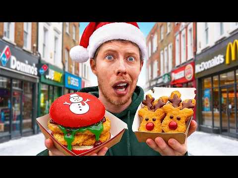 I Tried Every Christmas Fast Food!