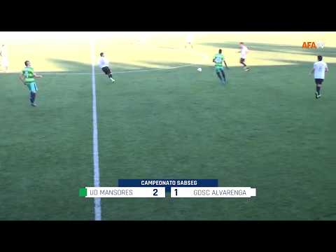 Golos - 09-12-2018 - Mansores 2 x 1 GDSC Alvarenga - Divisão de Elite - Jornada 12