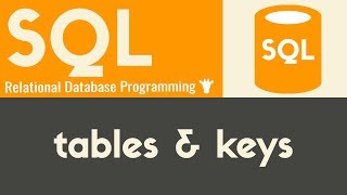 Download the video "Tables & Keys | SQL | Tutorial 2"