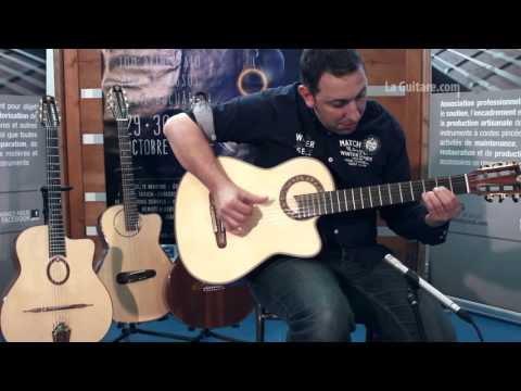 Salon des luthiers Issoudun 2015 - Jeff Kerléo - EVI Classique par Joseph Lipomi