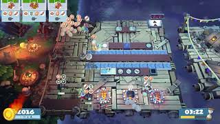 Overcooked2 Campfire Cook Off 3-4 4400 51orders 4Players