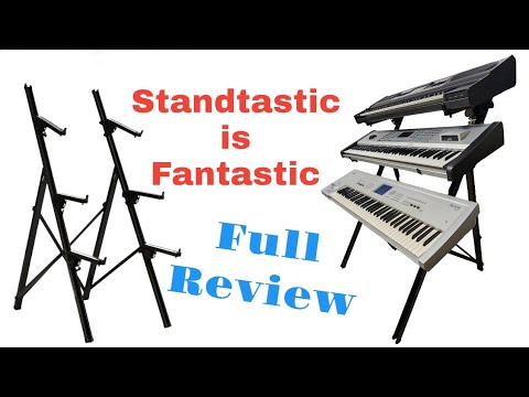 STANDTASTIC 102-KS 2-TIER KEYBOARD STAND W/ DELUXE BAG image 11