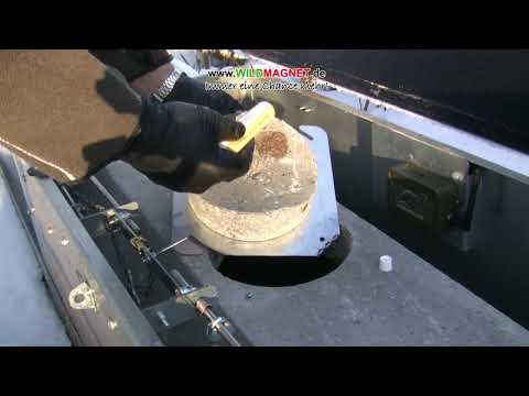 FallenFuchs Falle trotzt Eis und Schnee