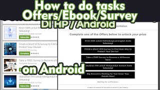 Picoworkers Sprout Gigs How to Do Survey Tasks/Ebook Offers onMobile/Android| PicoworkersNoClickbait