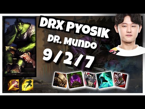 Pyosik Dr. Mundo s11 Jungle Challenger Replay (9/2/7) - KOREAN
