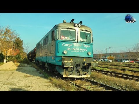 060-DA 60-1642-7 RO-CTV & la Manevra/Shunting in Gara Oradea Vest Station - 16 November 2017