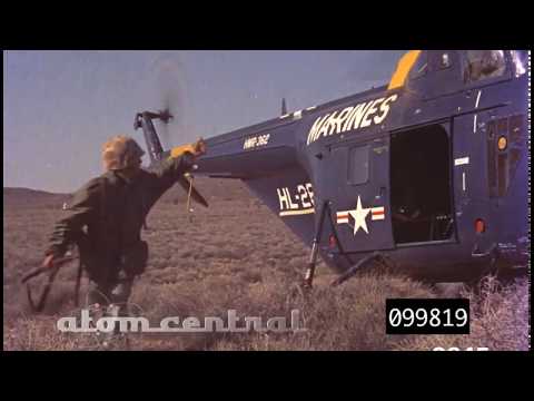 VCE 2645 Marines, Desert Rock Exercises, Atomic Bomb Reference