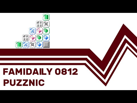 Famidaily - Episode 0812 - Puzznic (パズニック)